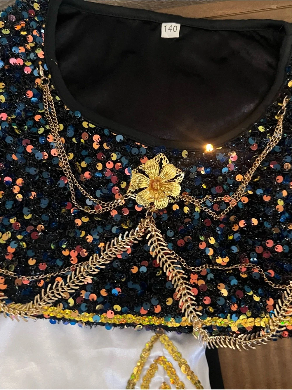Kpop Demon Hunter Mira Sequin Performance Costume (read full description)